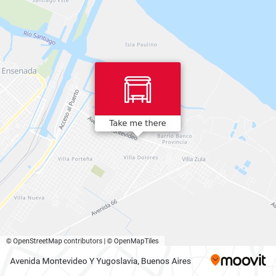 Avenida Montevideo Y Yugoslavia map