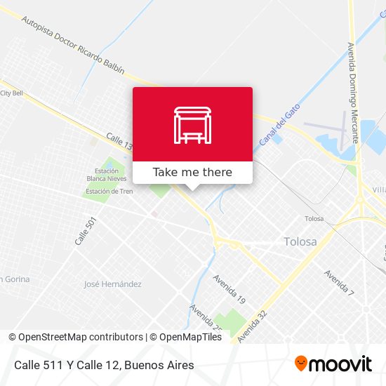 Calle 511 Y Calle 12 map