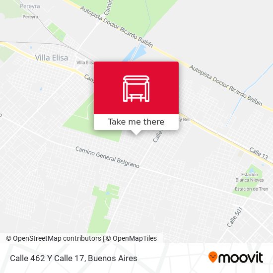 Calle 462 Y Calle 17 map