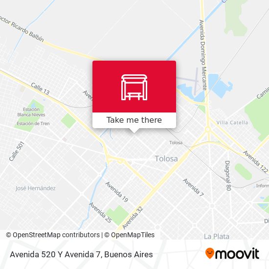 Mapa de Avenida 520 Y Avenida 7