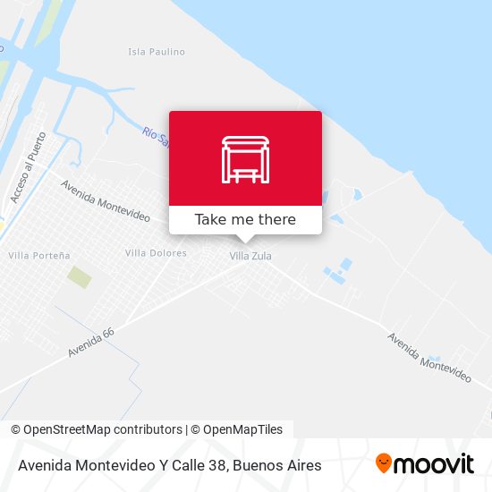 Avenida Montevideo Y Calle 38 map