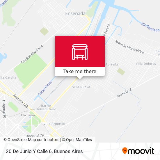 20 De Junio Y Calle 6 map