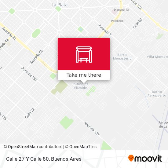 Calle 27 Y Calle 80 map