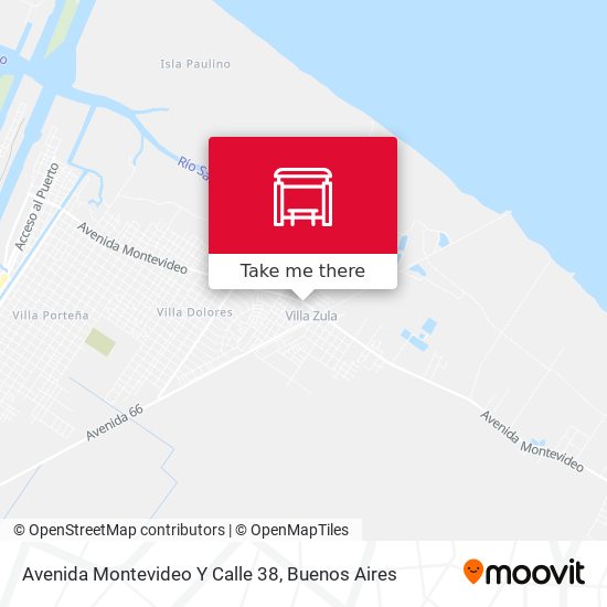 Mapa de Avenida Montevideo Y Calle 38