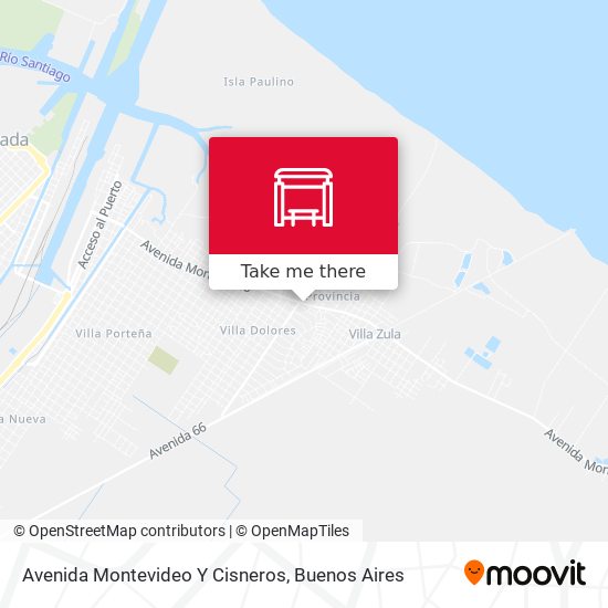 Mapa de Avenida Montevideo Y Cisneros