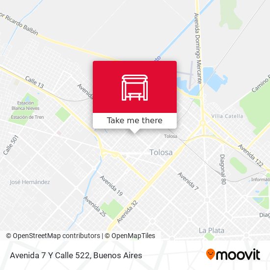 Avenida 7 Y Calle 522 map