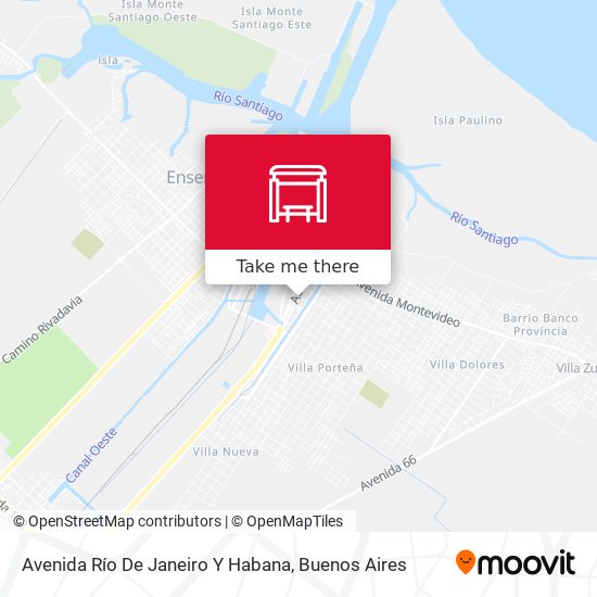 Avenida Río De Janeiro Y Habana map