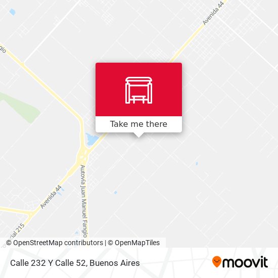 Calle 232 Y Calle 52 map