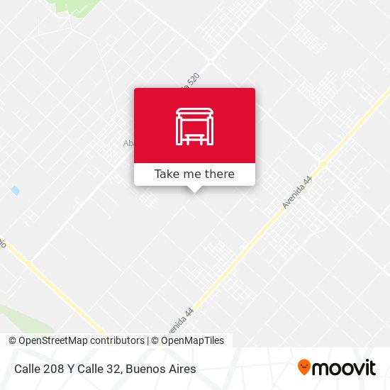 Mapa de Calle 208 Y Calle 32