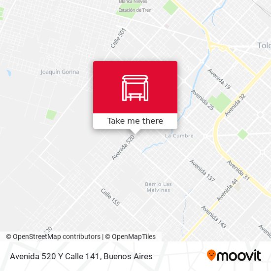 Mapa de Avenida 520 Y Calle 141