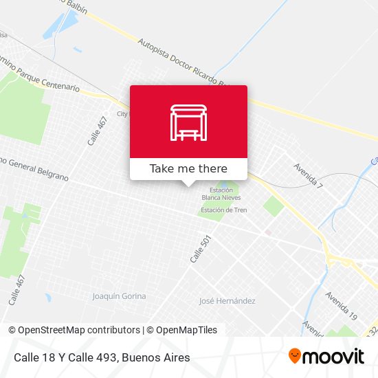 Calle 18 Y Calle 493 map