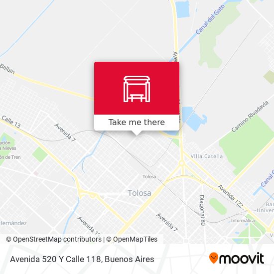 Avenida 520 Y Calle 118 map