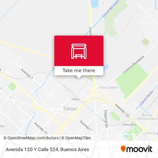 Avenida 120 Y Calle 524 map
