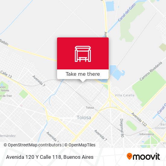 Avenida 120 Y Calle 118 map