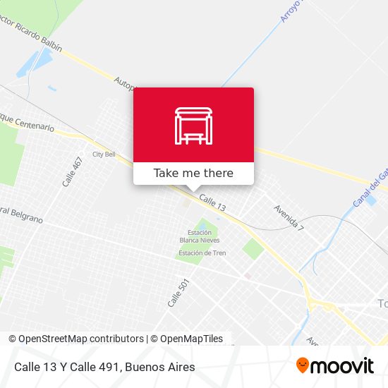 Calle 13 Y Calle 491 map
