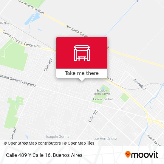Calle 489 Y Calle 16 map