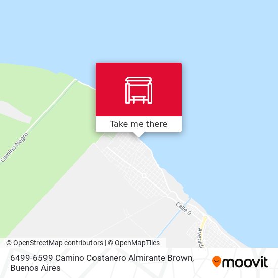 6499-6599 Camino Costanero Almirante Brown map