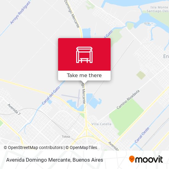 Avenida Domingo Mercante map