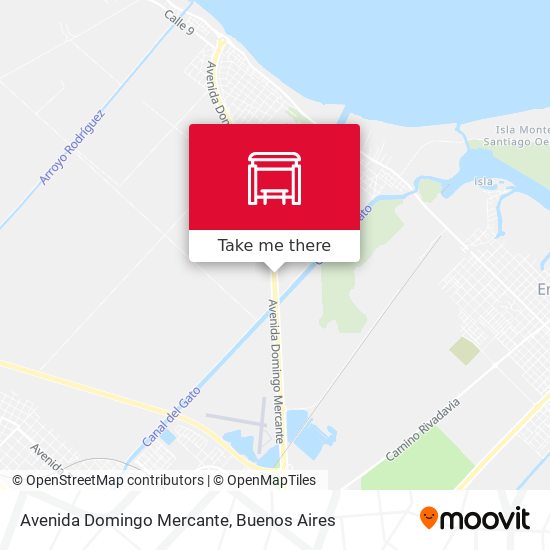 Avenida Domingo Mercante map