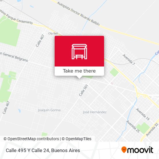 Calle 495 Y Calle 24 map