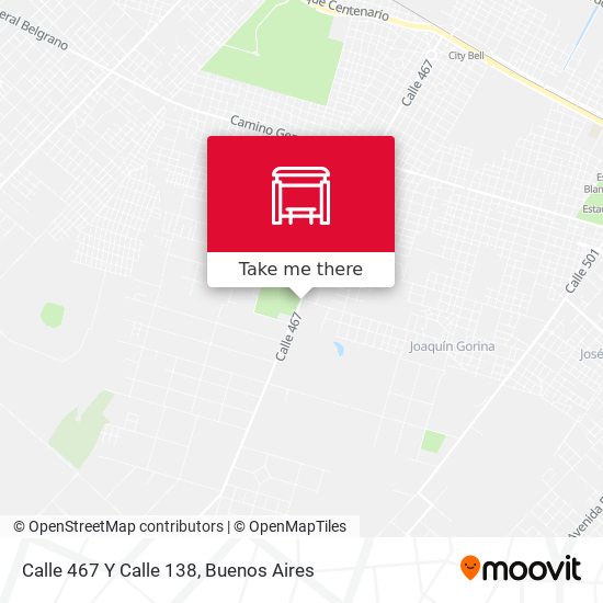 Mapa de Calle 467 Y Calle 138