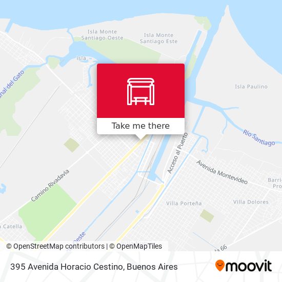 Mapa de 395 Avenida Horacio Cestino