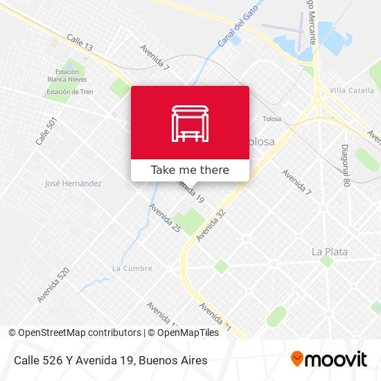 Calle 526 Y Avenida 19 map
