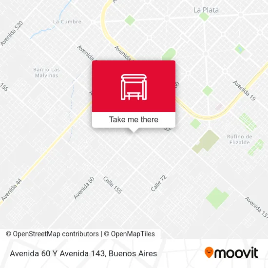 Mapa de Avenida 60 Y Avenida 143