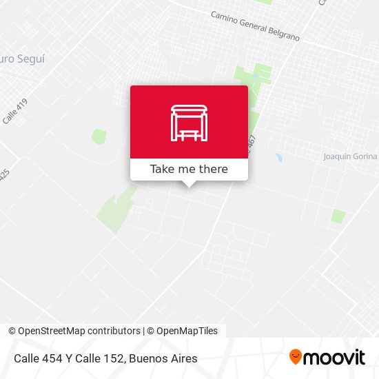 Calle 454 Y Calle 152 map