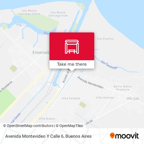 Mapa de Avenida Montevideo Y Calle 6