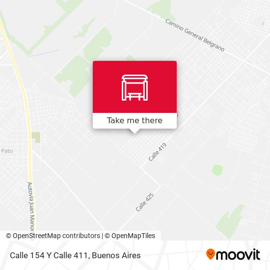 Calle 154 Y Calle 411 map