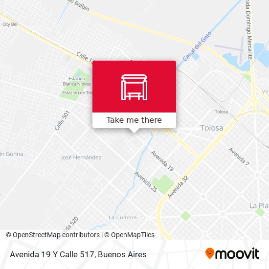 Avenida 19 Y Calle 517 map