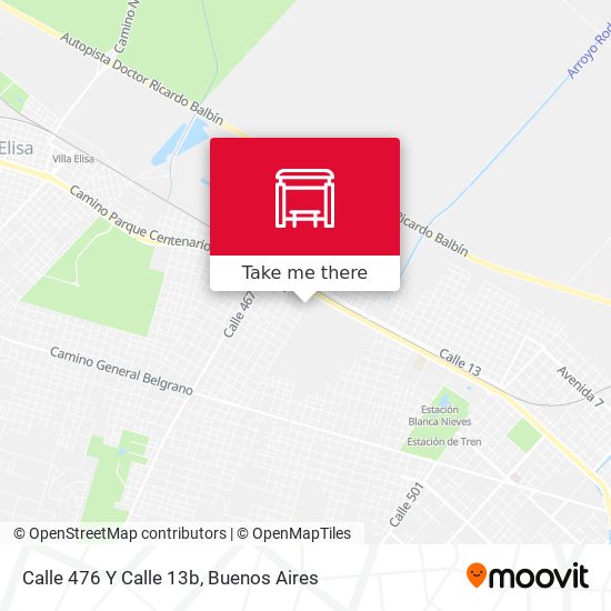 Mapa de Calle 476 Y Calle 13b