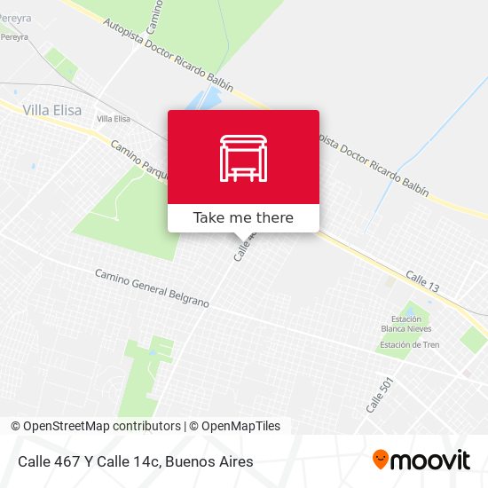 Calle 467 Y Calle 14c map