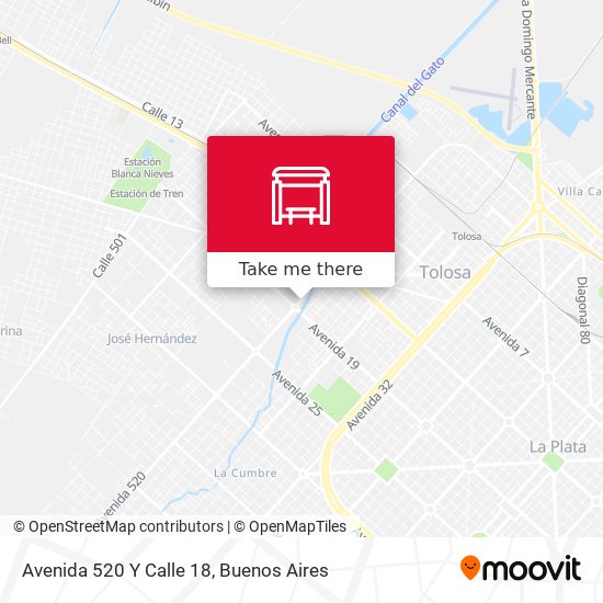 Avenida 520 Y Calle 18 map