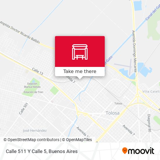 Calle 511 Y Calle 5 map