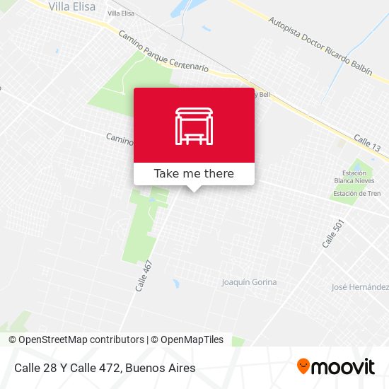 Calle 28 Y Calle 472 map