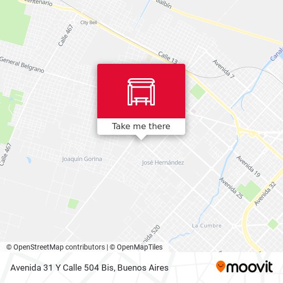Avenida 31 Y Calle 504 Bis map