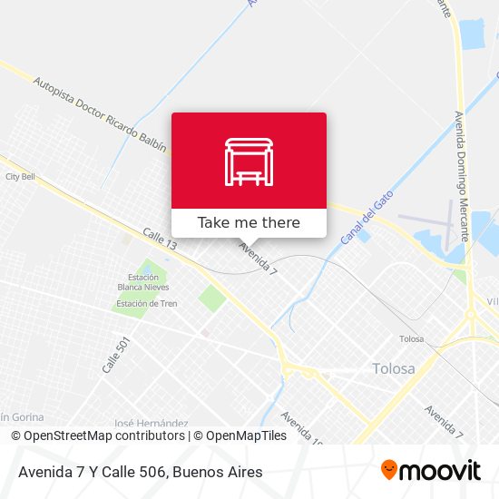 Avenida 7 Y Calle 506 map