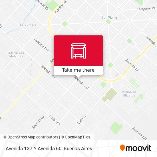 Mapa de Avenida 137 Y Avenida 60