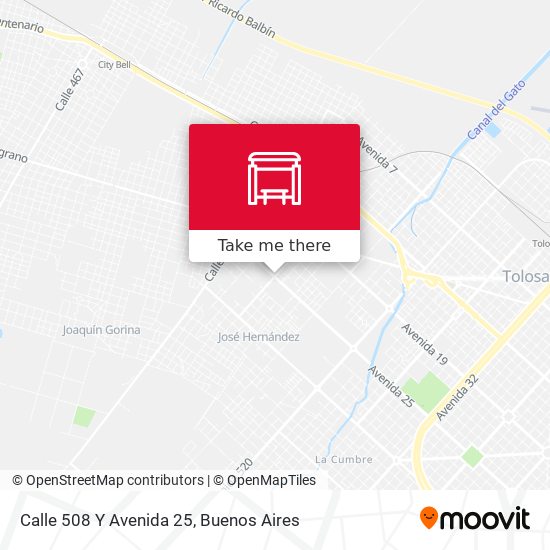 Calle 508 Y Avenida 25 map