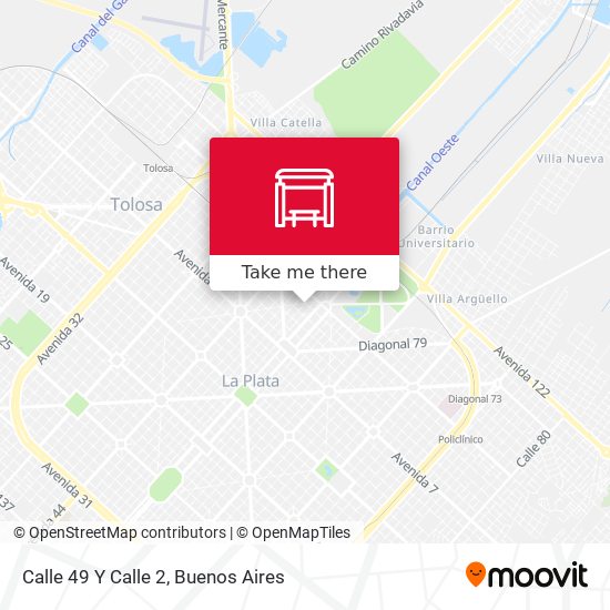 Calle 49 Y Calle 2 map