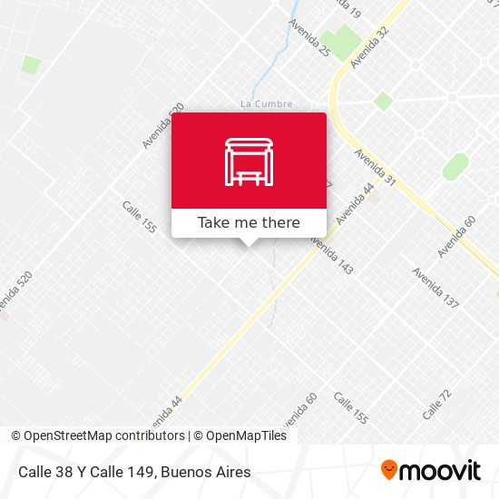 Calle 38 Y Calle 149 map