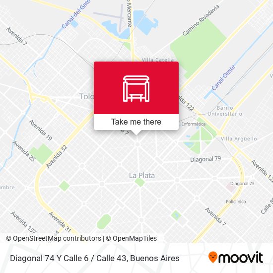 Diagonal 74 Y Calle 6 / Calle 43 map