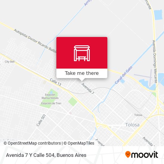 Avenida 7 Y Calle 504 map