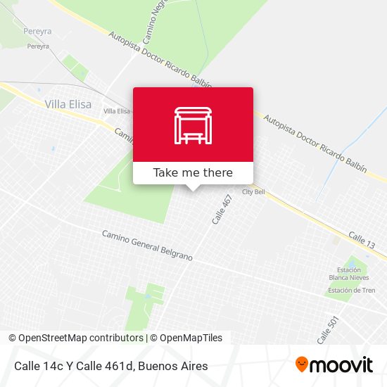 Calle 14c Y Calle 461d map