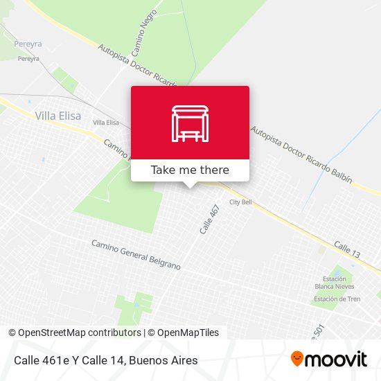 Calle 461e Y Calle 14 map