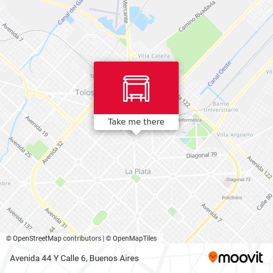 Avenida 44 Y Calle 6 map