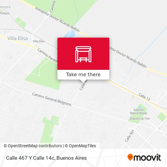 Calle 467 Y Calle 14c map