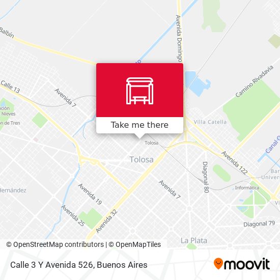 Calle 3 Y Avenida 526 map